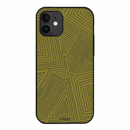 Kryt na mobil Dark Direct lines green