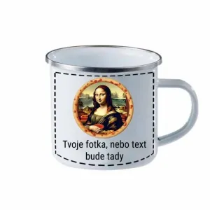 Plecháček s vlastním potiskem | Plechový hrnek s fotkou nebo textem